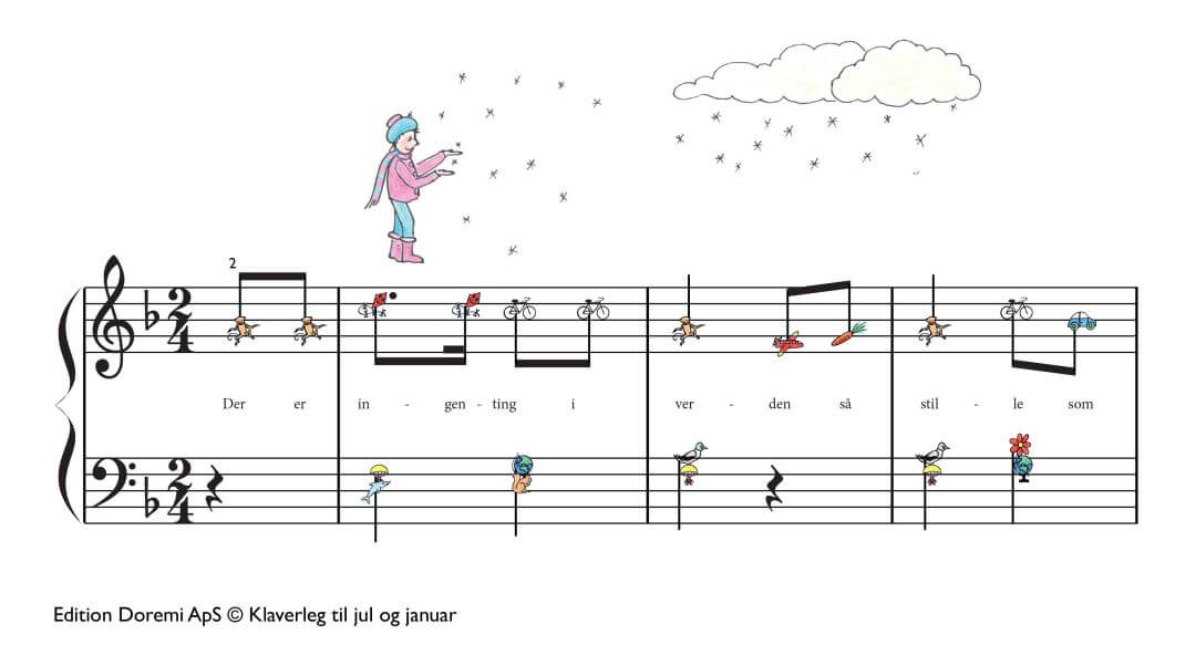 Der er ingenting i verden så stille som sne Der er ingenting i verden så stille som sne