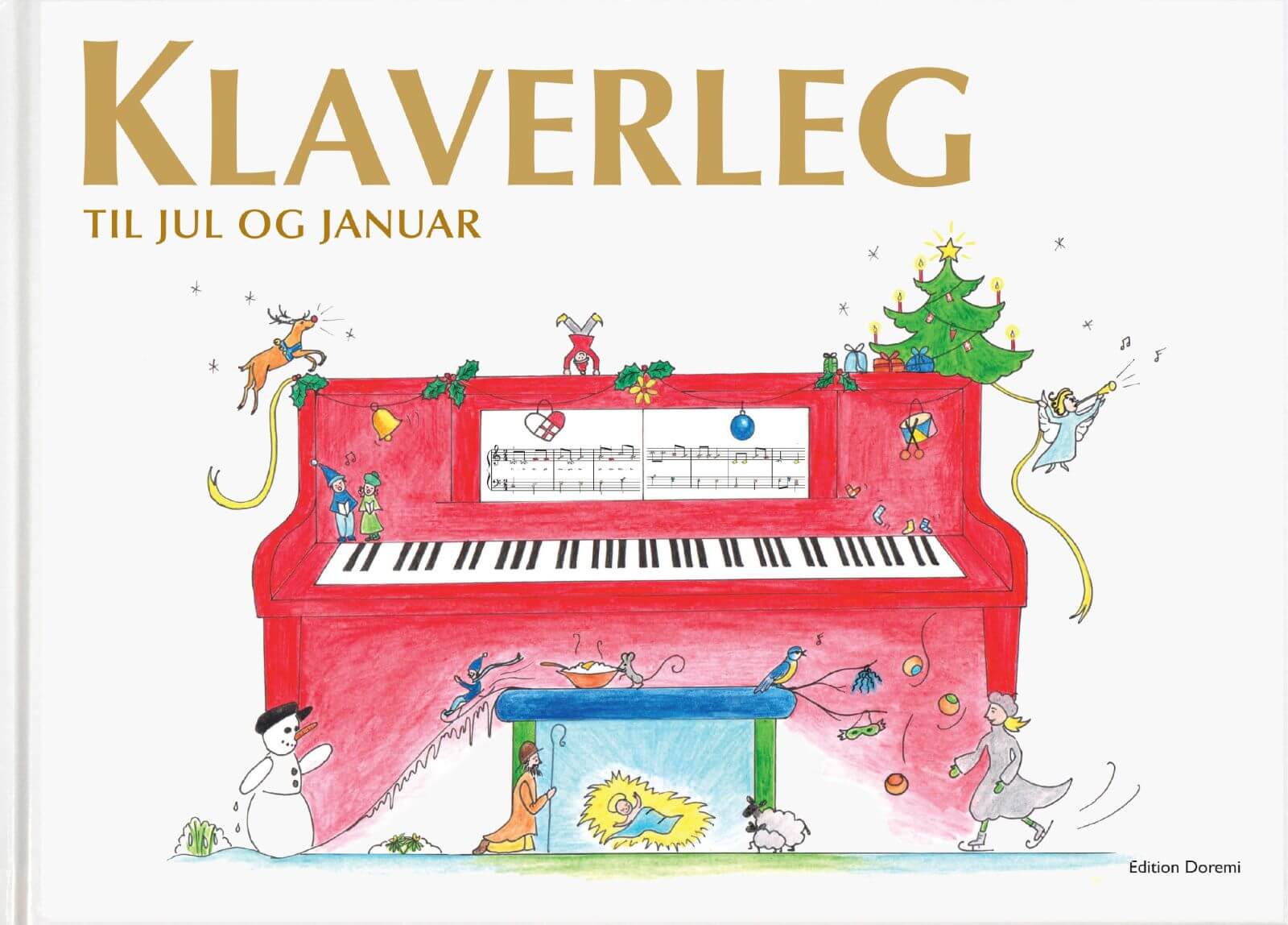 Julebogen: Klaverleg til jul januar